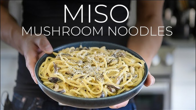 Miso Butter Mushroom Pasta - The Floured Camera