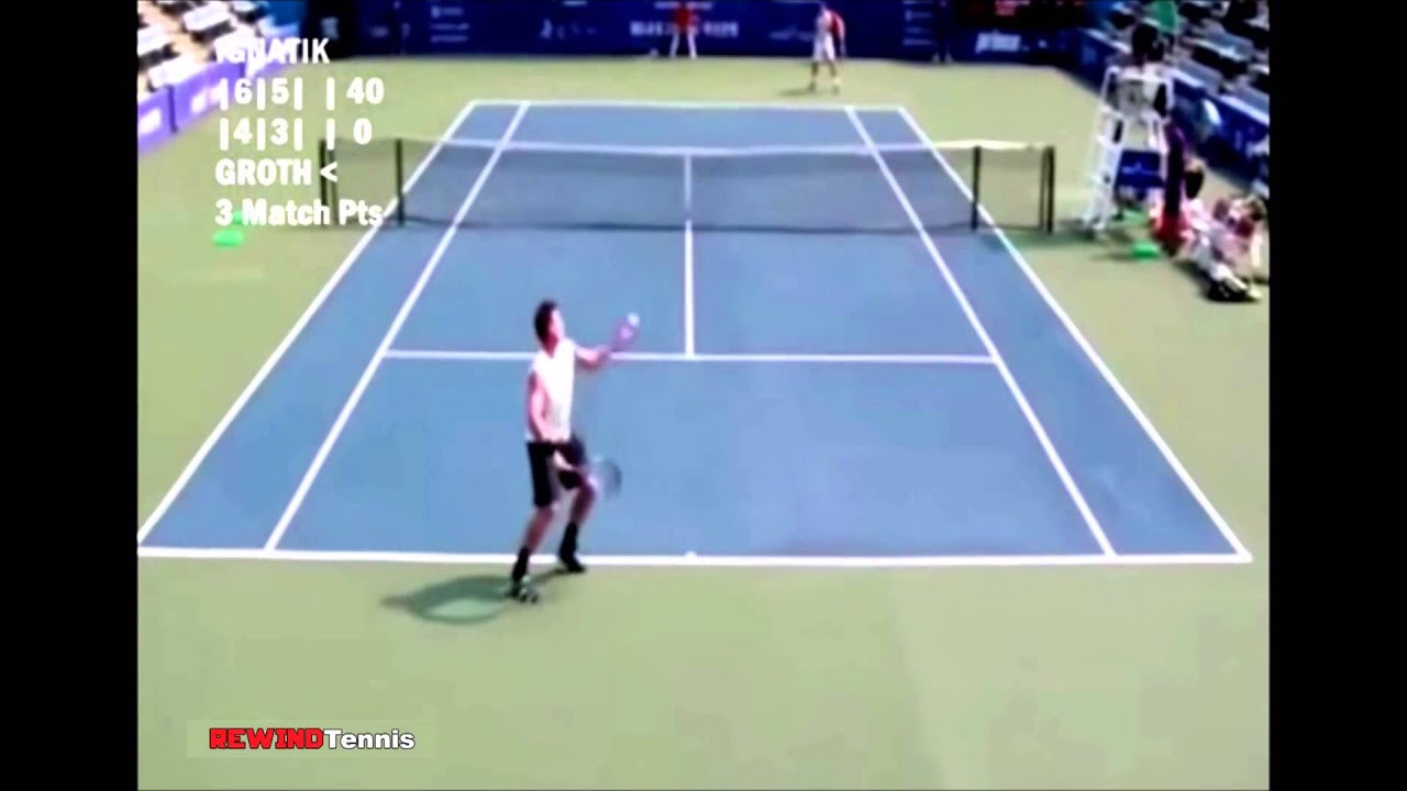 Vooruitgaan betalen Intrekking Sam Groth - World's FASTEST Tennis Serve Ever! - 263.4 km/h !!!! (163.7  mph) - YouTube
