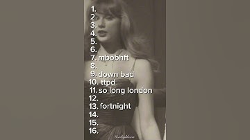 #taylorswift #taylorsversion #taylornation #swiftie #swiftok #swiftoker #music #singer #ttpd