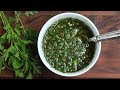 Como preparar chimichurri  receta