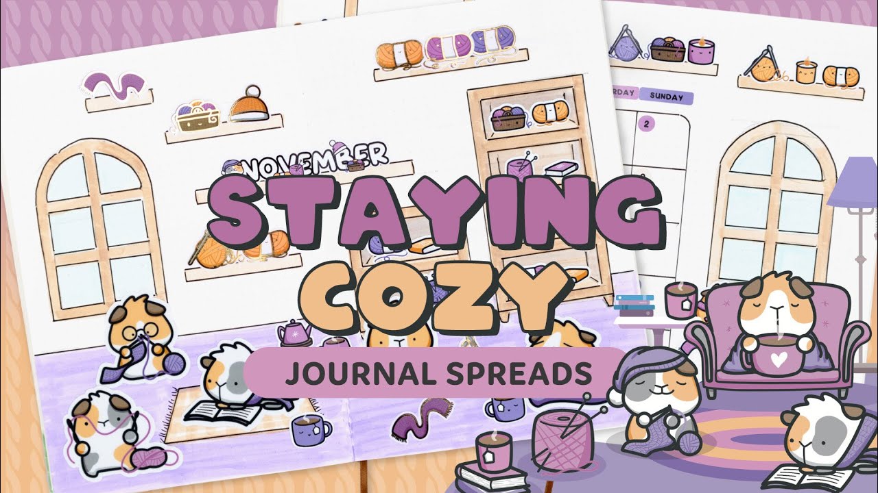 ДНЕВНИК СО МНОЙ: 🐹 при участии Staying Cozy 📚 и Chill Hobbies | Hubman и Chubgirl