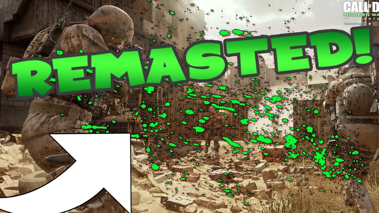 CALL OF DUTY REMASTERED!? | CoD Cutcom | BECKONATOR