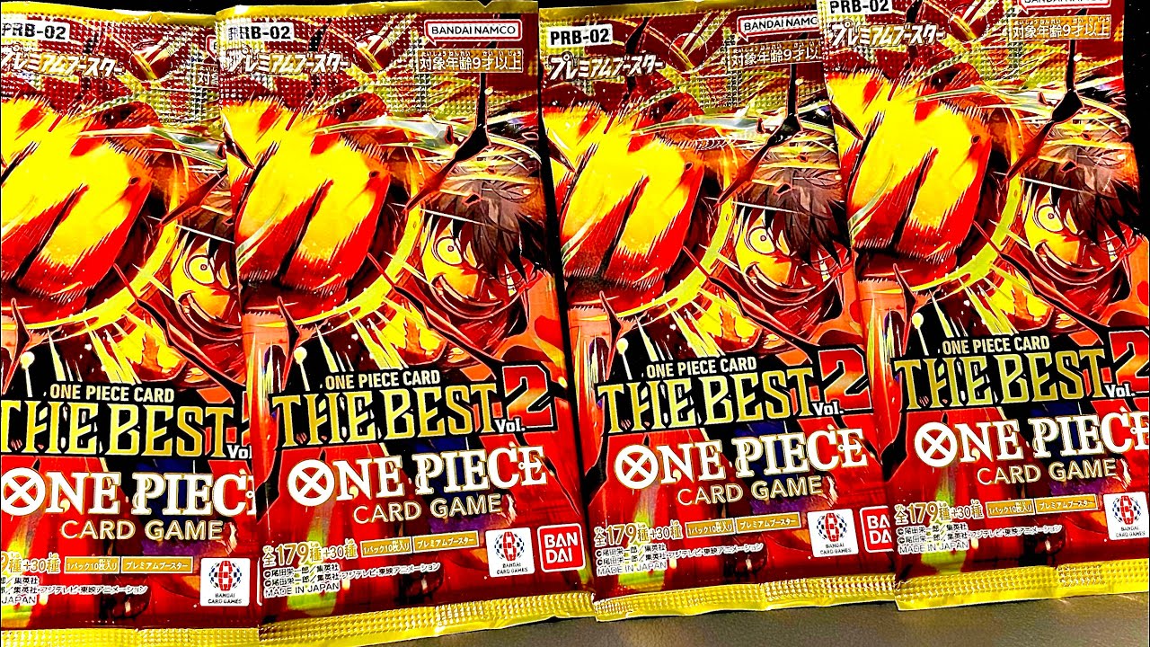 One Piece Card Unboxing] Test! Can we get a top rare card from the