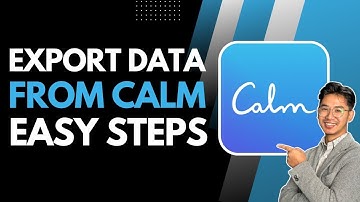 How to Export Data From Calm