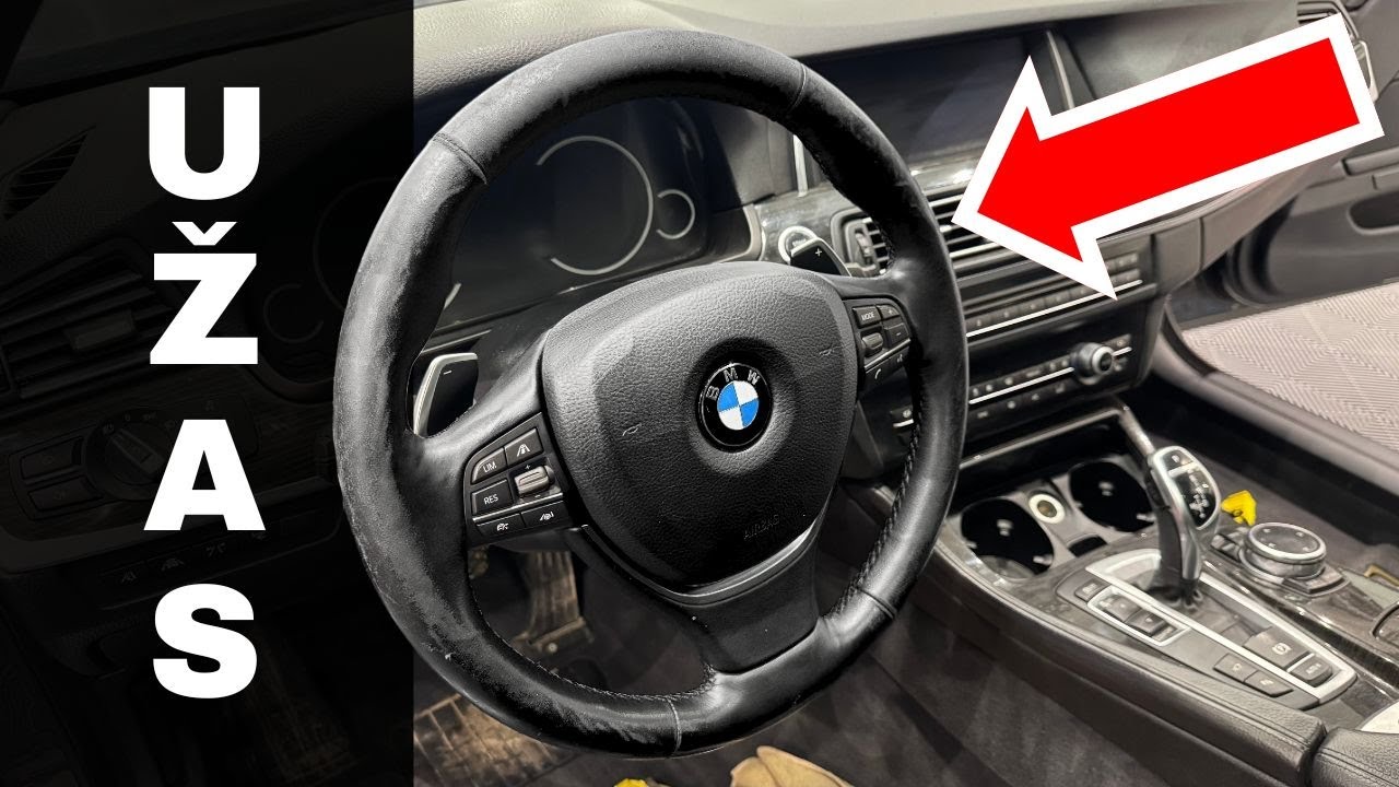MOŽE LI SE SPASITI AUTO SA 500.000KM? | BMW F10 LUXURY | DUBINSKO PRANJE