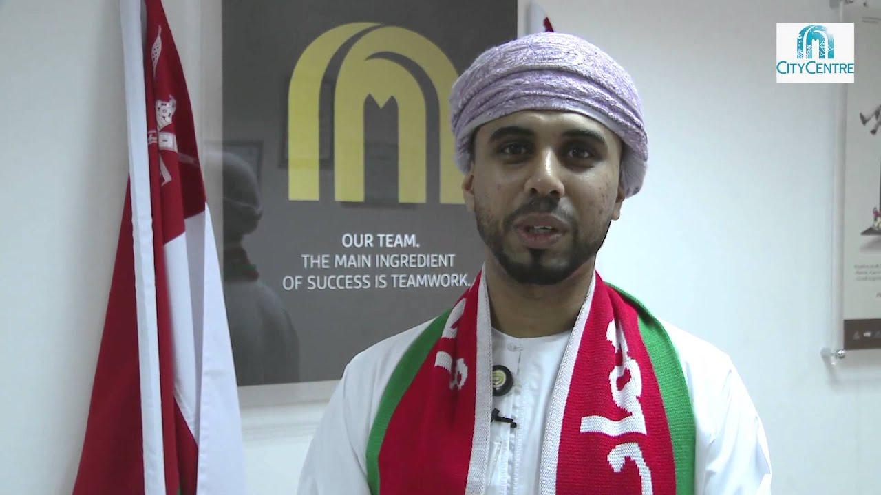 The Flag March in City Centre - Oman
