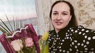 Семья из Казахстана.Женский день.Подарки,поздравления.Поездка к родителям.