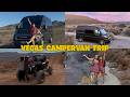 Vegas Campervan Weekend Vlog | Camping, Hiking, UTV