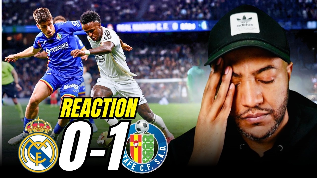 WHAT A SHAME! 😡 Real Madrid 0-1 Getafe | URKG Reacts