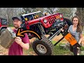 What broke on the jeep during king of the hammers