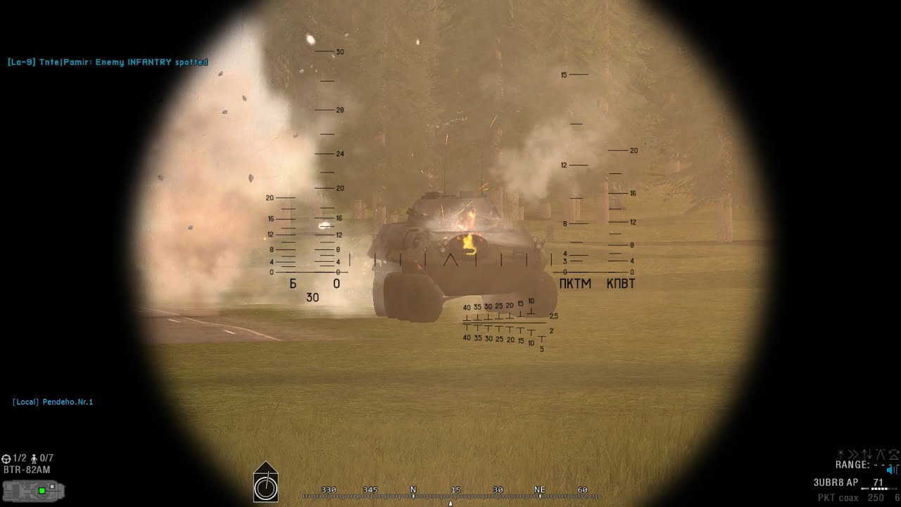 Project Reality v1.8.1.2 - Pavlovsk Bay - BTR Gunner