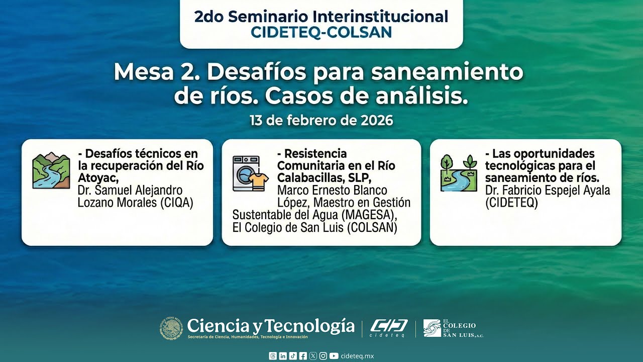 Segundo Capítulo - 2° Seminario Interinstitucional CIDETEQ-COLSAN