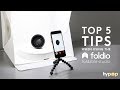 Top 5 Tips when using the Foldio2 / Foldio3 Portable Studio Light Tent