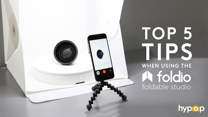 Top 5 Tips when using the Foldio2 / Foldio3 Portable Studio Light Tent