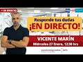 🔴 Extranjería y Nacionalidad Española: Directo Vicente Marín 27 enero 2021