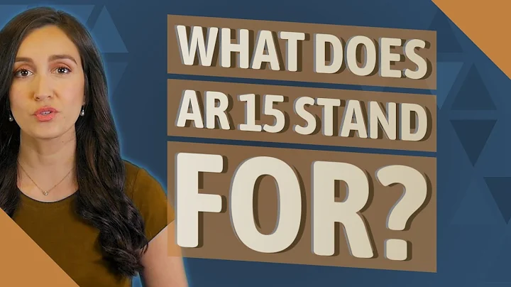 What does AR 15 stand for?