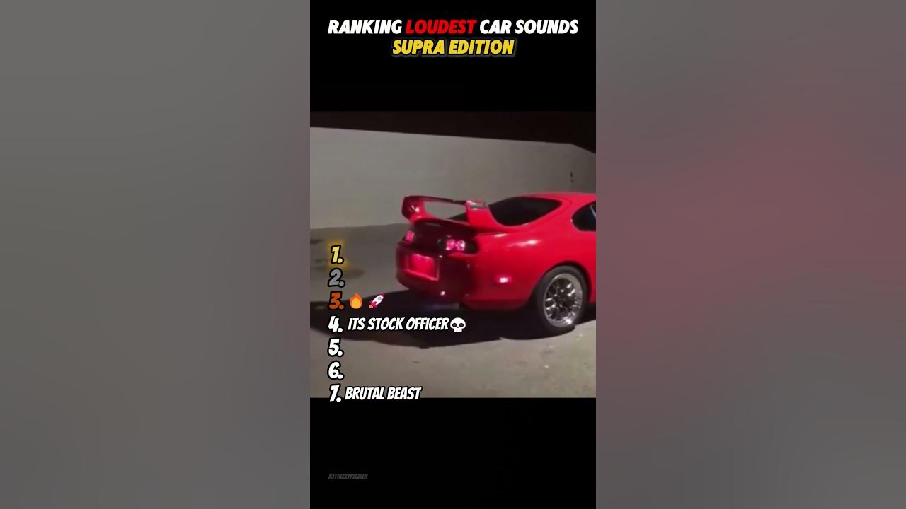 Loudest Supra MK4 Sounds ππ₯π Loudest Supra MK4 Sounds ππ₯π