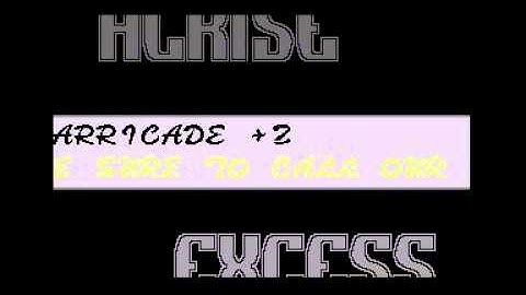 Acrise & Excess C64 Cracktro #3