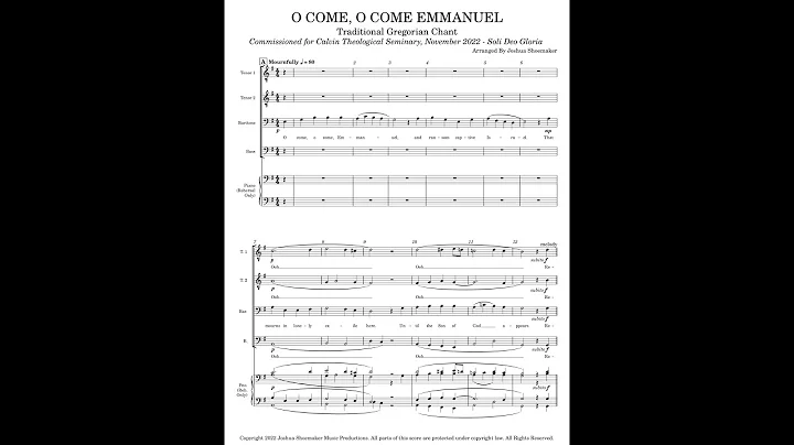 O Come, O Come Emmanuel - Traditional Series (TTBB...
