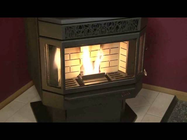 St. Croix Afton Bay Pellet Stove - Introduction - YouTube