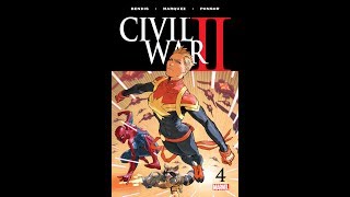 Marvel's Civil War II Volume 1 Issue #4 Photo & Audio Comic