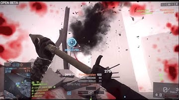 BF4 beta - Triple Kill RPG on Little Bird