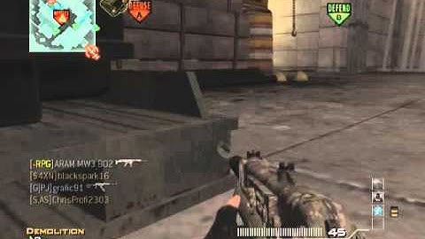 MW3 - PP90M1 Triple Kill