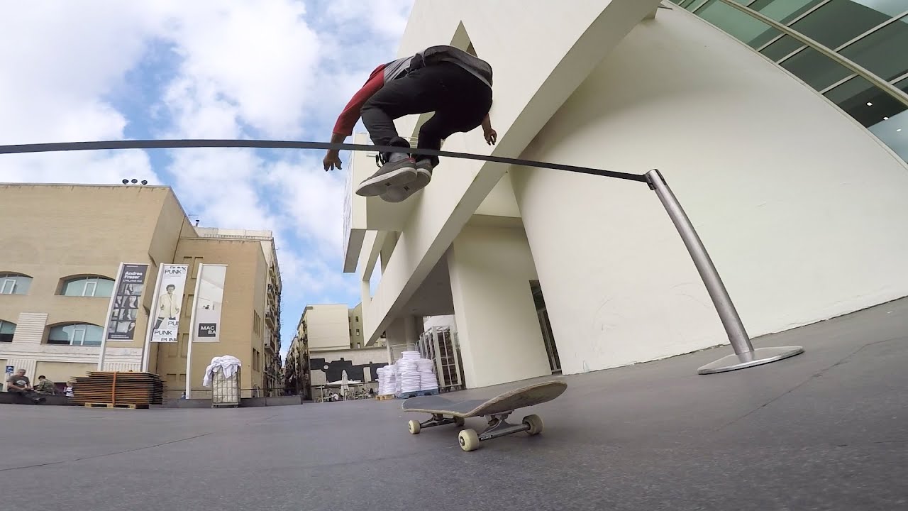 GoPro: Diego Lasso - kazuyuki Takita - Barcelona, Spain - 7.24.16 - Skate