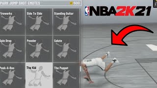 *NEW* NBA 2K21 ALL JUMPSHOT LANDING ANIMATIONS AFTER 93 AND BEFORE!