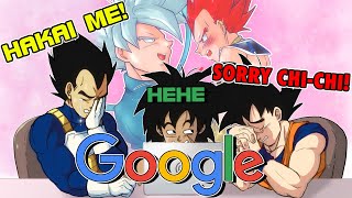 Vegeta Goku And Broly Google Themselves 