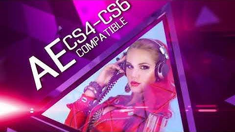 Triangle Slideshow | After Effects template