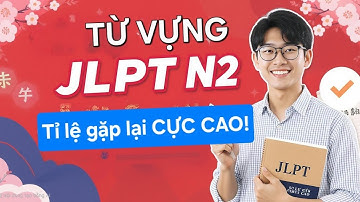 Từ Vựng JLPT N2 | PART 2 Mondai 5&6 Đề Thi Thật - Tỷ Lệ Gặp Lại CỰC CAO!