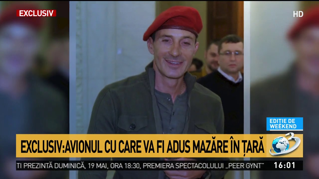 Avionul cu care va fi adus Radu Mazăre în țară newspaper mockup
