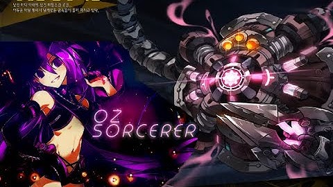 Elsword EU Oz Sorcerer 13-2 (Abandoned Deep-Sea Tunnel) Solo Gameplay