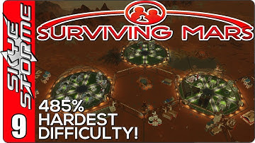 Surviving Mars Gameplay Ep 9 ►Old People Causing Problems!◀ 485% HARDEST DIFFICULTY PLAYTHROUGH