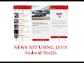 News App || News App using NewsApi || Mobile UI || News App in android studio || Creative Developers