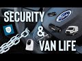 Van Life | Protecting the Van with Security Cameras & Thule Van Lock