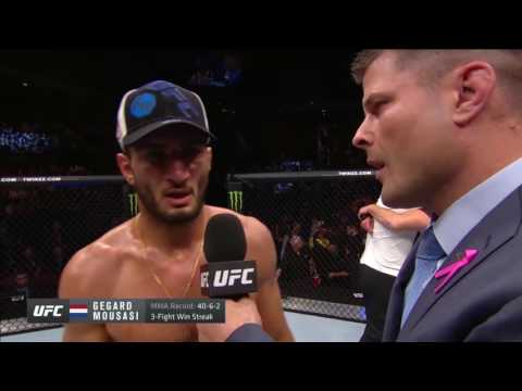 UFC 204: Gegard Mousasi Octagon Interview