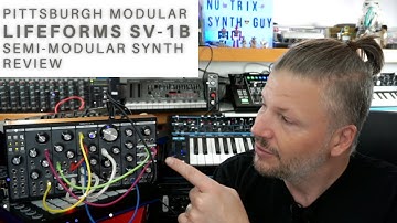 Pittsburgh Modular Lifeform SV-1b analog desktop Synth review