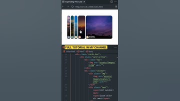 ⚡ Card hover effect animation CSS #Shorts