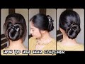 How to Use A Hair Clutcher in 3 Ways// Hairstyles for long hair, Messy bun/Updo//Hairstyle Diaries
