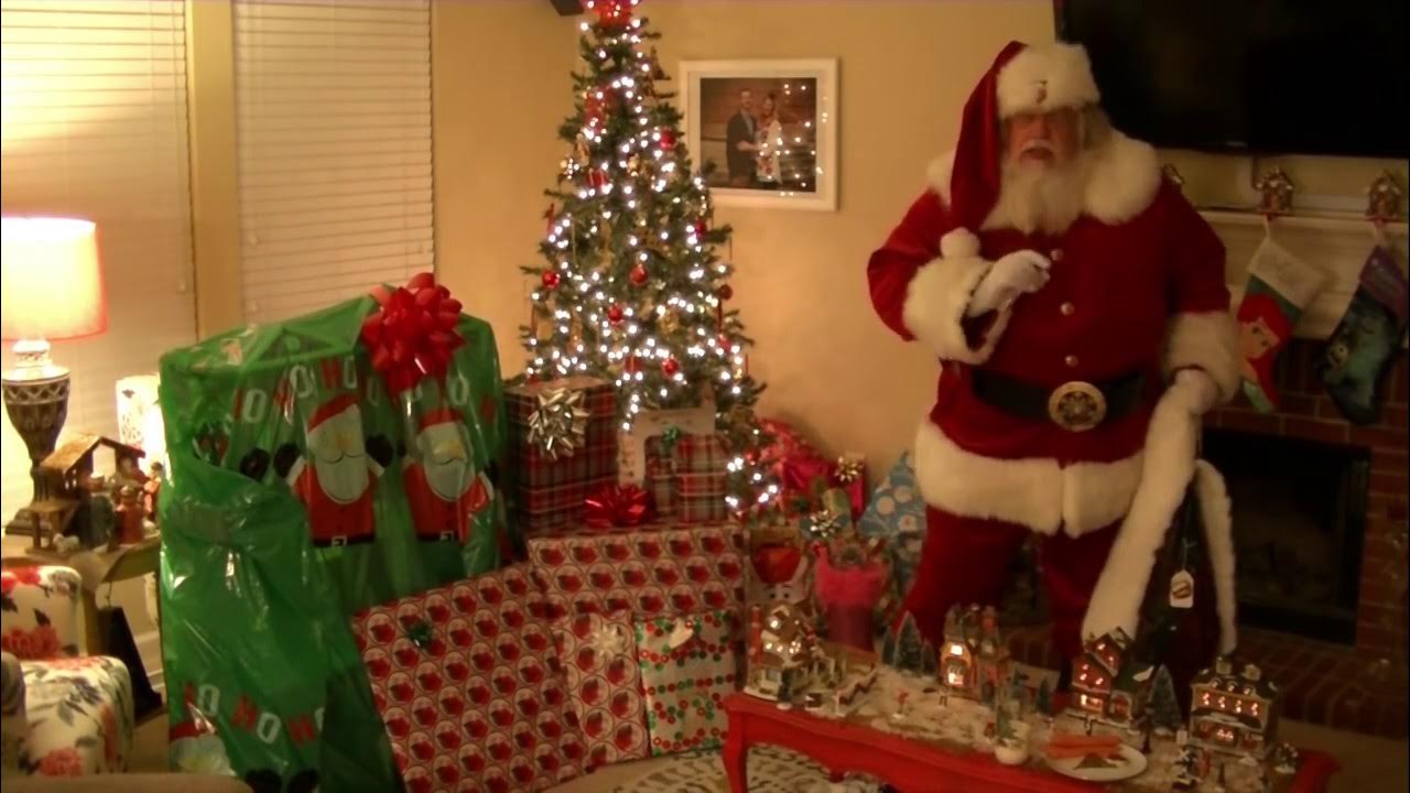 Santa Caught on Santa Cam! YouTube