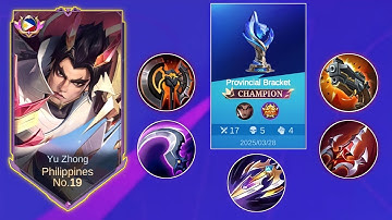 YU ZHONG FULL DAMAGE BUILD ON RISING FINALS! ENEMY ESTES CAN