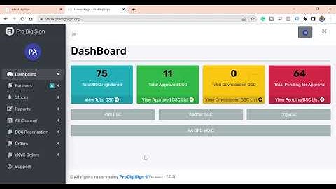 New features implemented in Prodogisign login
