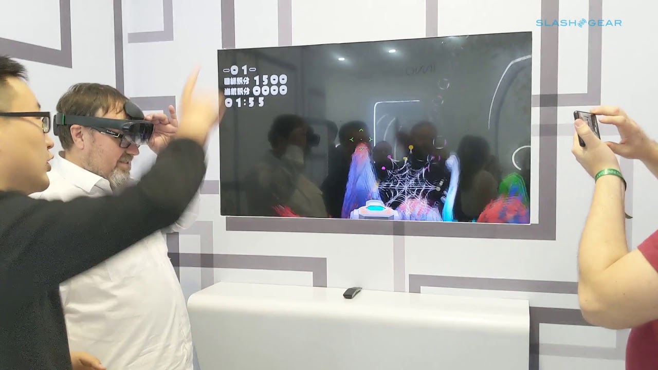 OPPO AR glasses demo 3 YouTube