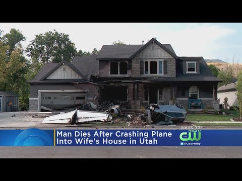 Man Dies After Crashing Plane Into Wife's House In Utah