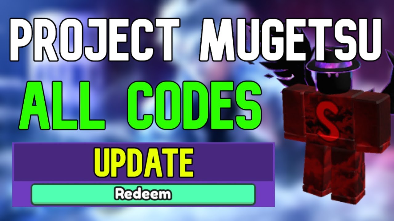 ALL WORKING CODES in PROJECT MUGETSU (RELEASE!) 