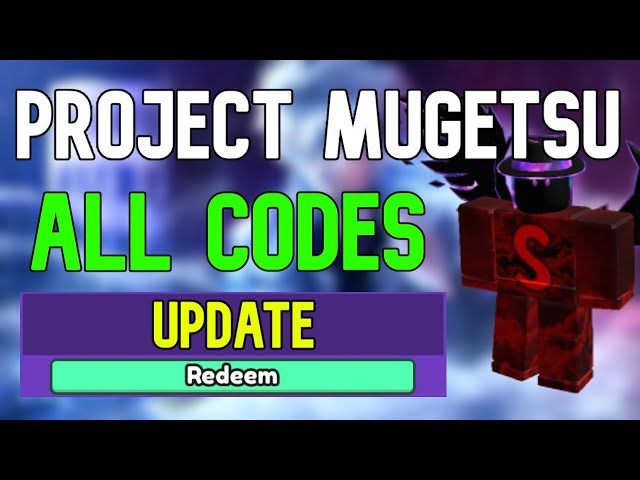 ✨Update 1✨ PROJECT MUGETSU CODES (8 NEW ROBLOX PM CODES )