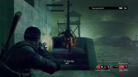 Zombie Army Trilogy - Tower of Hellfire glitch (skip skeleton yard)