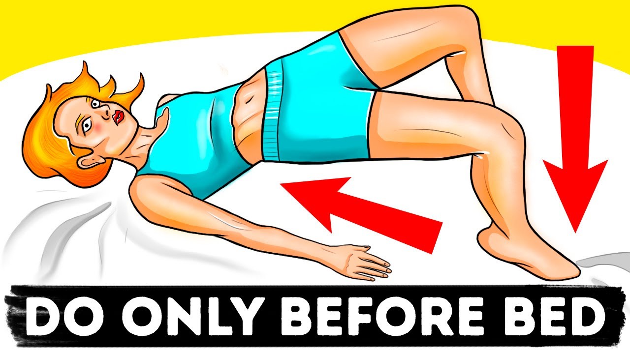 3 Minutes Before Sleep: Simple Exercises to Slim Down Your Legs